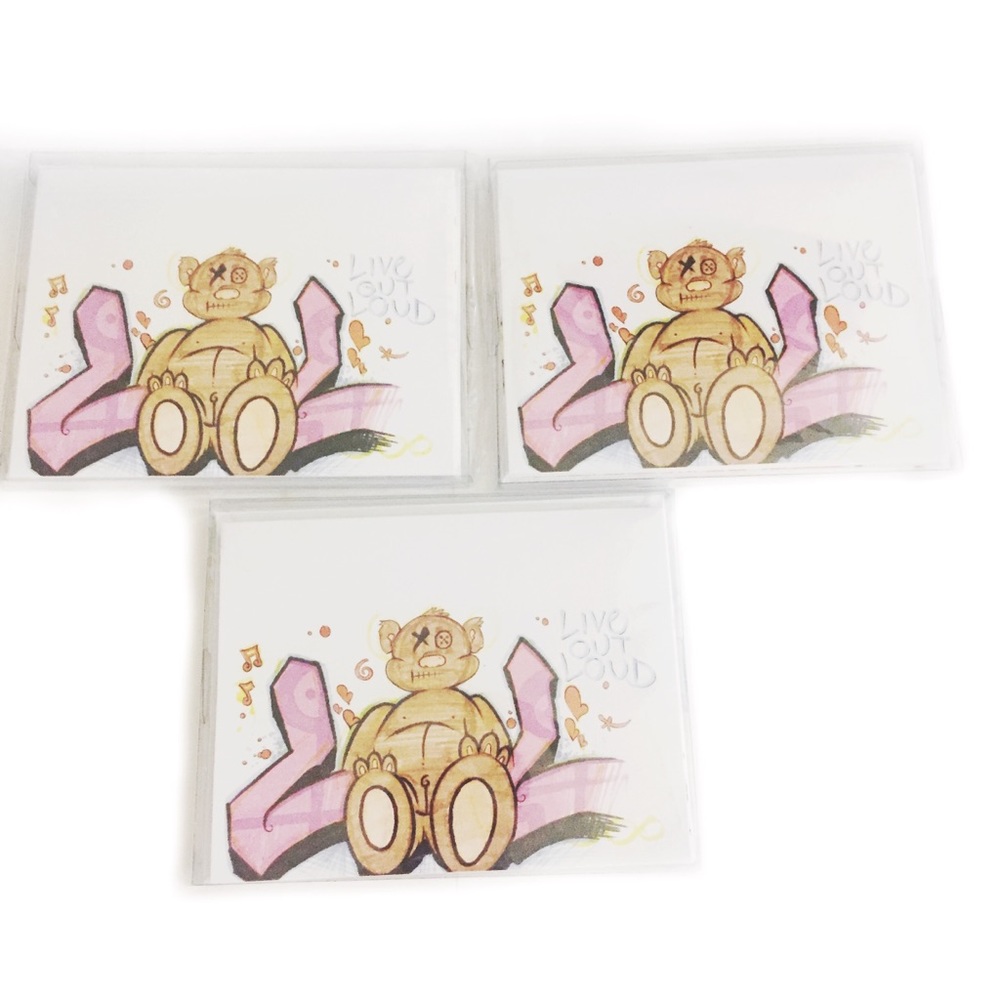 BCBGENERATION 18 GREETING CARDS TEDDY BEAR BLANK